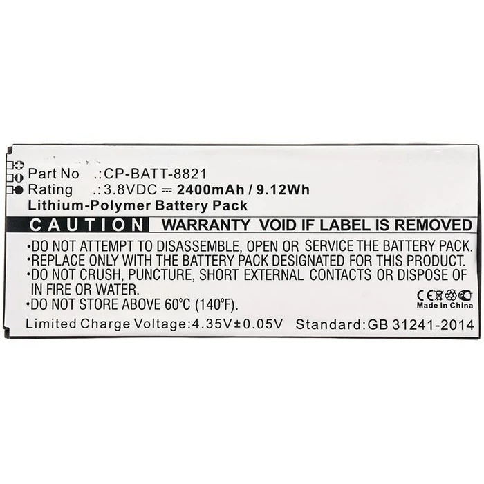 CoreParts Replacement Battery for Cordless Phone MBXCP-BA128 — 2400mAh