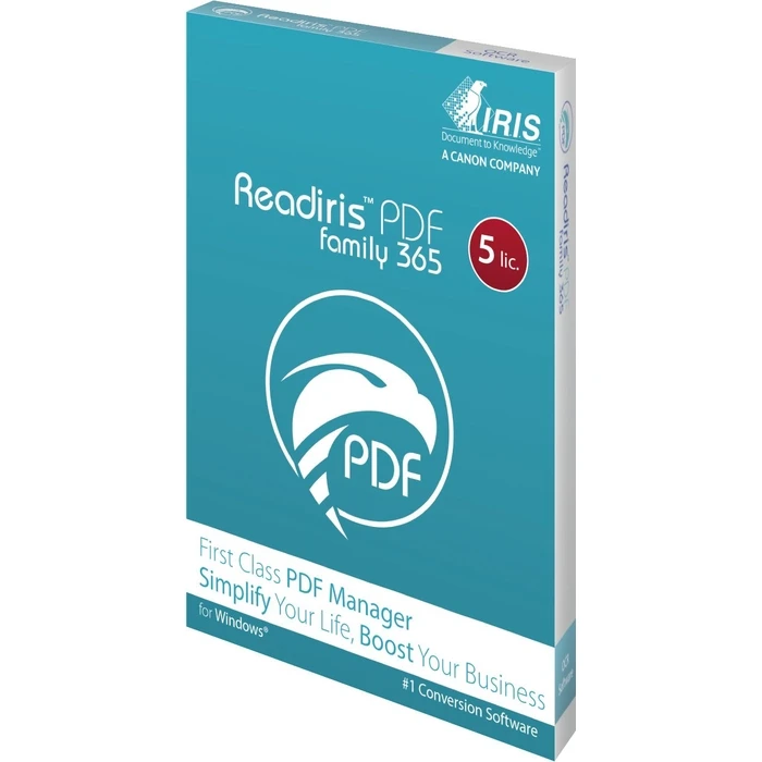 Iris Readiris PDF Family 365 English - 5 Users