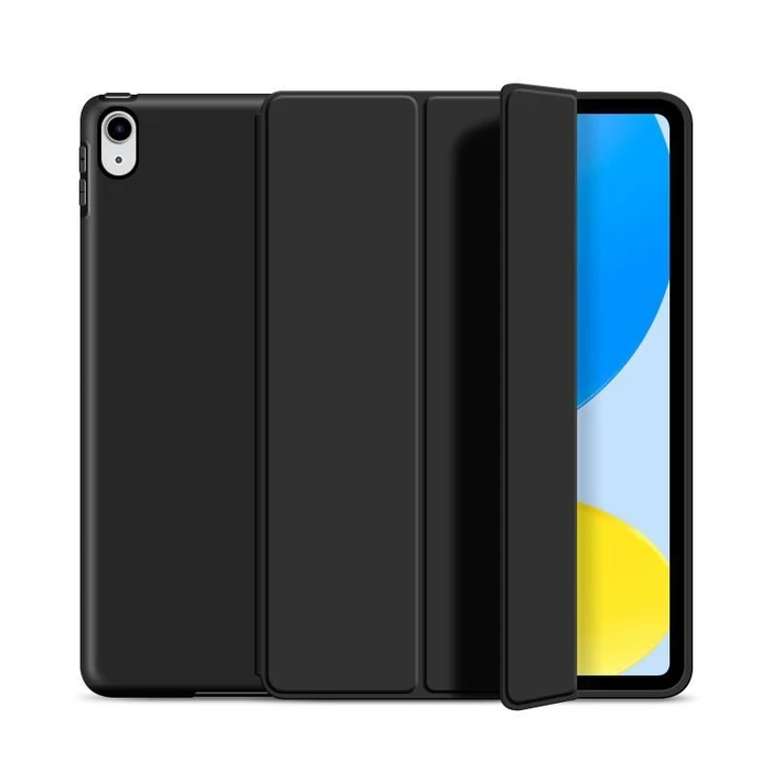 eStuff Flip Cover Δερματίνης Μαύρο (iPad 2022 10.9'') ES68203001-BULK