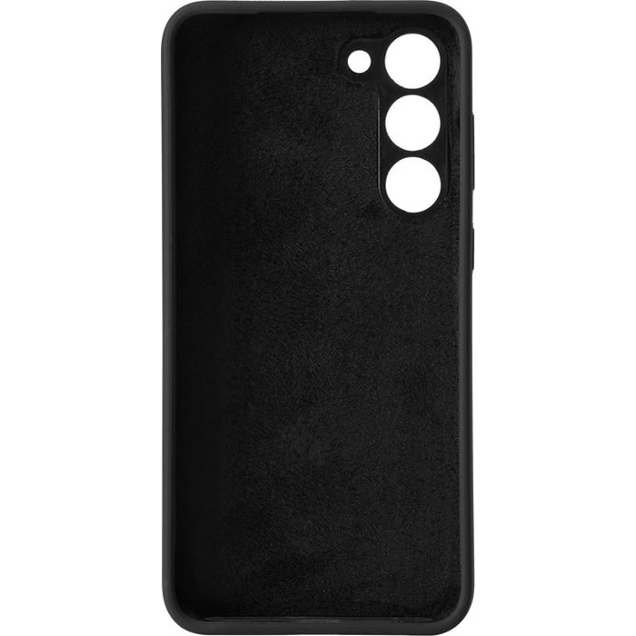 Θήκη σιλικόνης eStuff Μαύρο για Samsung Galaxy S23+ (ES673201-BULK)