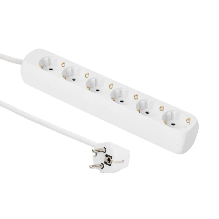 Microconnect Πολύπριζο 6 Θέσεων με Καλώδιο 5m GRU0065WA
