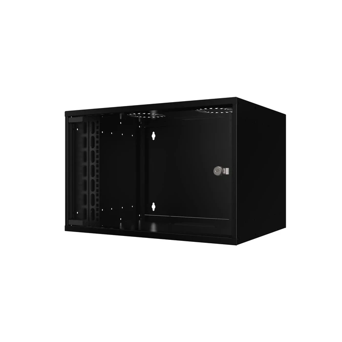 Lanview Wall-Mount Rack Cabinet 7U 56.5x40x35 cm Black