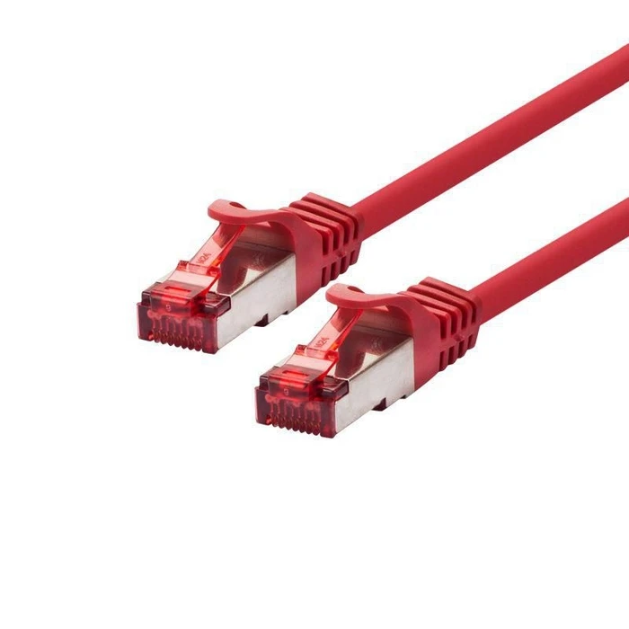 Logon S/FTP Cat.6 Καλώδιο Δικτύου Ethernet 15m Κόκκινο (TCR66SS150R)