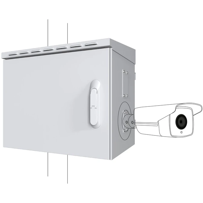 Lanview Βάση για Κάμερες Συστημάτων CCTV Λευκό