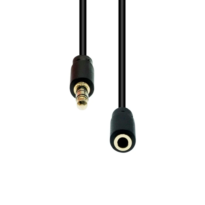 ProXtend Καλώδιο ήχου 3.5mm αρσενικό - 3.5mm θηλυκό 3 m Μαύρο (M3EXS-03)
