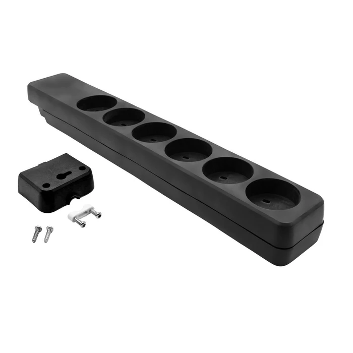 ProXtend Power Strip 6 Sockets KIT6-0B (Black)