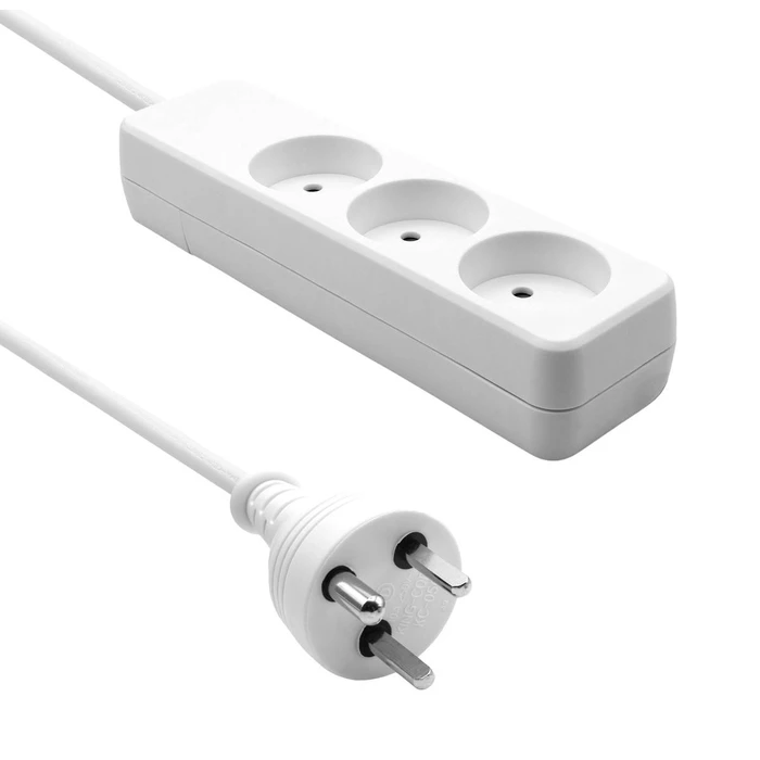 ProXtend Πολύπριζο 3 Θέσεων με USB-A και Καλώδιο 5m K3-KIT05W