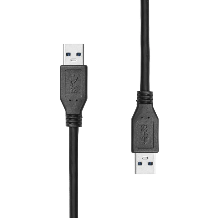 Proxtend USB 3.2 Gen1 A σε A αρσενικό-αρσενικό καλώδιο 2μ Μαύρο