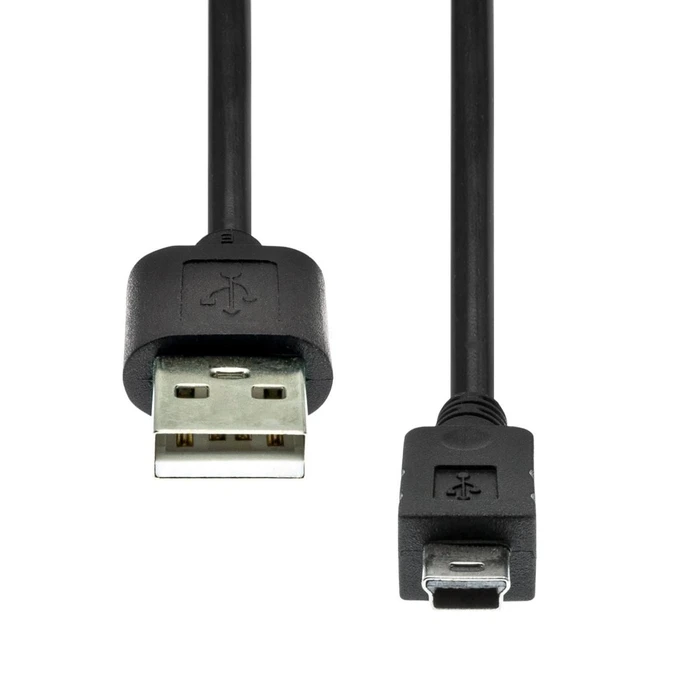Proxtend USB-A to Mini USB-B Cable 1 m Black (JAB-7467625)