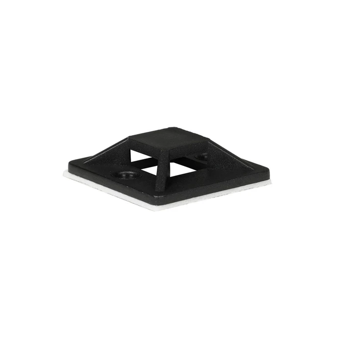 Proxtend Αυτοκόλλητοι Στηρικτήρες Καλωδίων 25 x 25 mm Μαύρο - 50 τεμ.