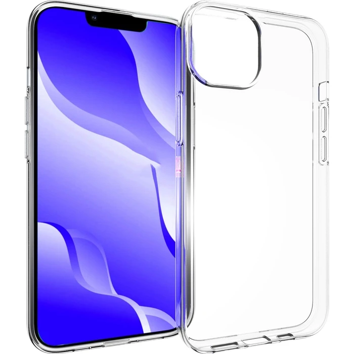eStuff Infinite Θήκη Πλάτης Σιλικόνης Διάφανη για iPhone 14