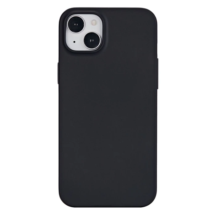eStuff Silicone Back Cover Black for iPhone 15 Plus (ES67101026)