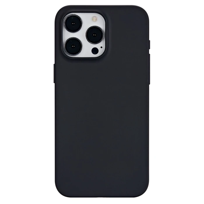 eStuff Πίσω Θήκη Σιλικόνης Μαύρο (iPhone 15 Pro Max)