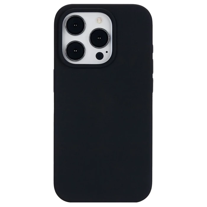 Θήκη σιλικόνης eStuff Μαύρο - iPhone 15 Pro