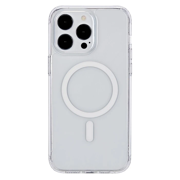 eStuff Θήκη Πίσω Σιλικόνης Διάφανη (iPhone 15 Pro Max) ES67140028