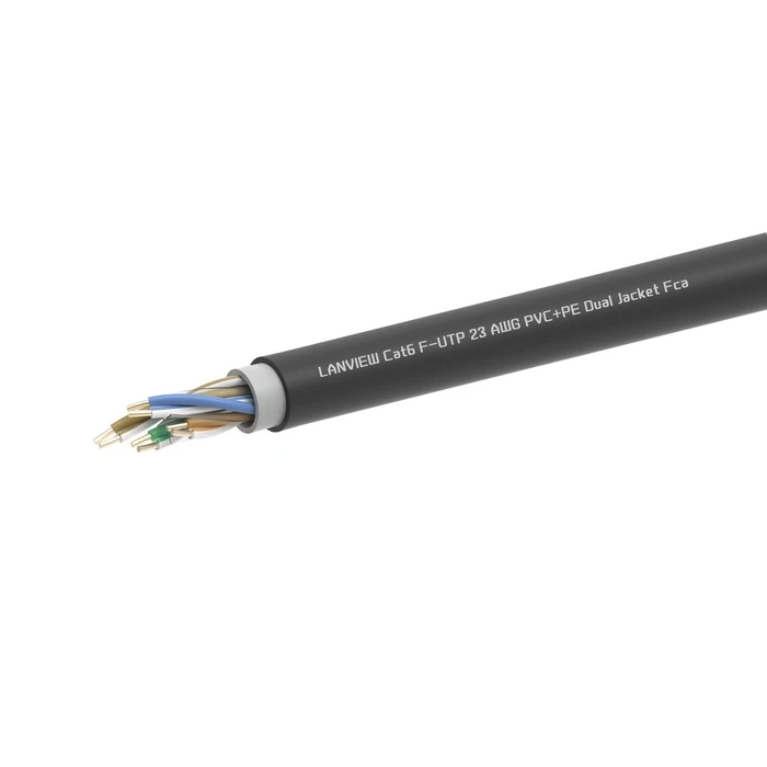 Lanview F/UTP Cat.6 (Gigabit) Καλώδιο Δικτύου Ethernet 305m