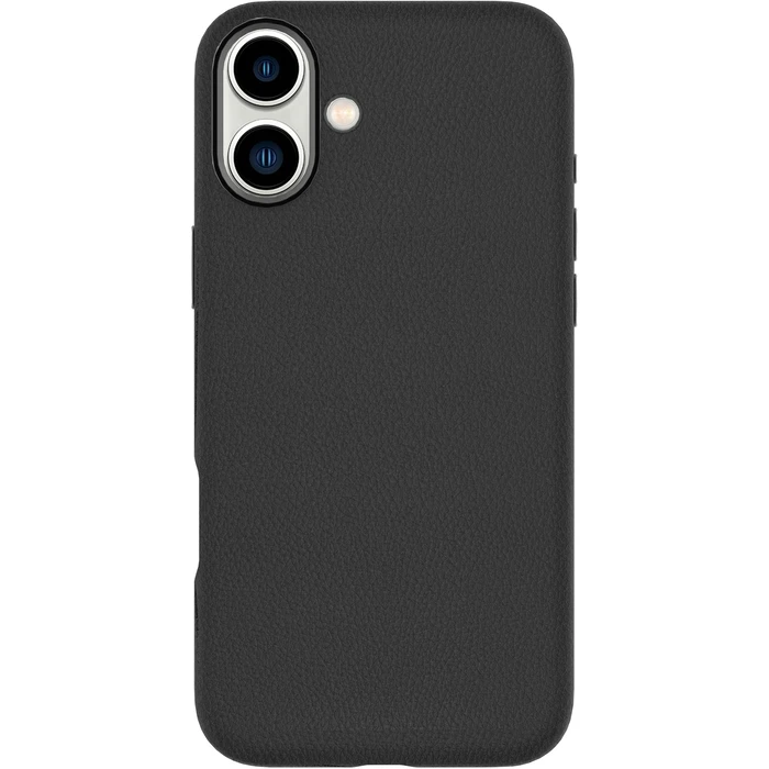 eStuff Infinite Venice iPhone 16 Μαύρο Δερμάτινο Μαγνητικό Κάλυμμα