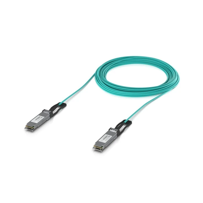 Ubiquiti Turquoise Active Optical Cable QSFP28 20m (UACC-AOC-QSFP28-20M)