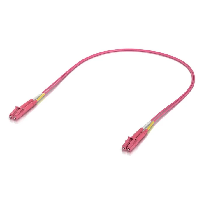 Ubiquiti Καλώδιο Οπτικής Ίνας Flat 2m Ροζ (UACC-OFC-M2-LULU-0.5M-50)