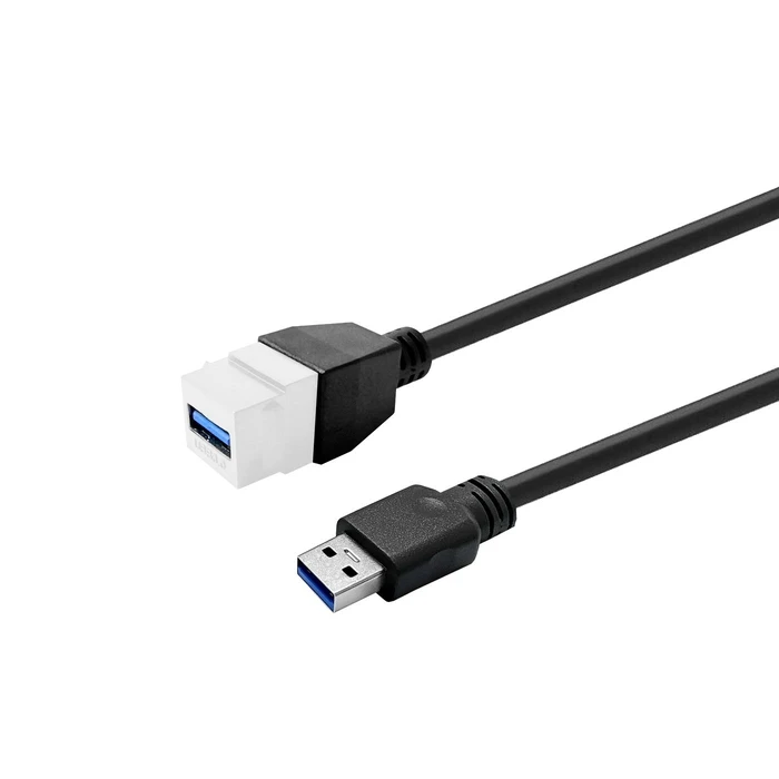 Vivolink Keystone USB 3.0 Λευκό A (θηλυκό) σε A (αρσενικό) - Keystone module