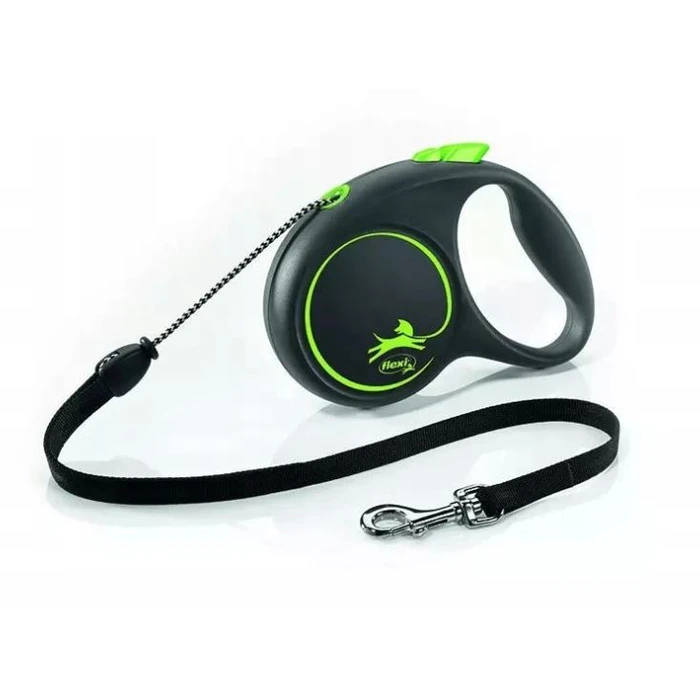 Λουράκι Σκύλου Flexi Automatic leash Black Design M, Cord, 5 m, green
