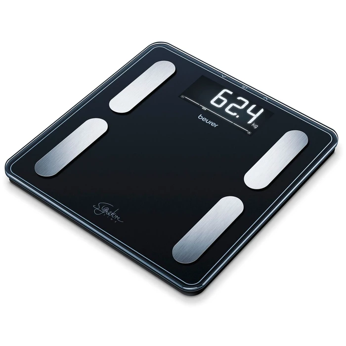 Ζυγαριά Μπάνιου Beurer BF 400 black Glass Diagnostic