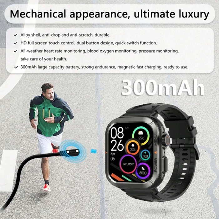 Smartwatch Blackview Bt5.3 Tft Lcd Beige
