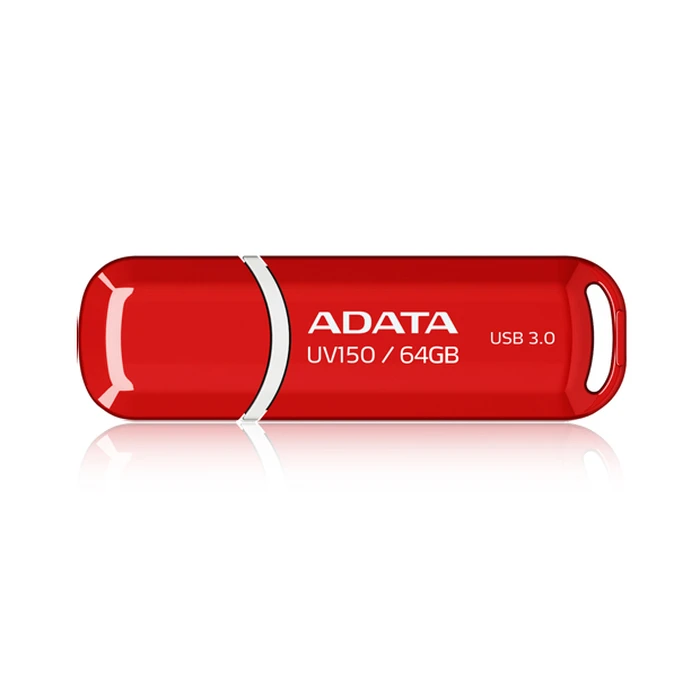 USB Flash 64GB ADATA DashDrive UV150 Type-A 3.2 Gen 1 (3.1 Gen 1) Red
