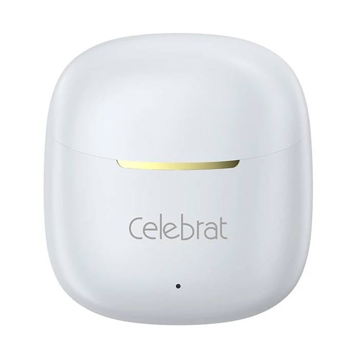 Celebrat W79 Earbud Bluetooth Handsfree Ακουστικά με Θήκη Φόρτισης Λευκά