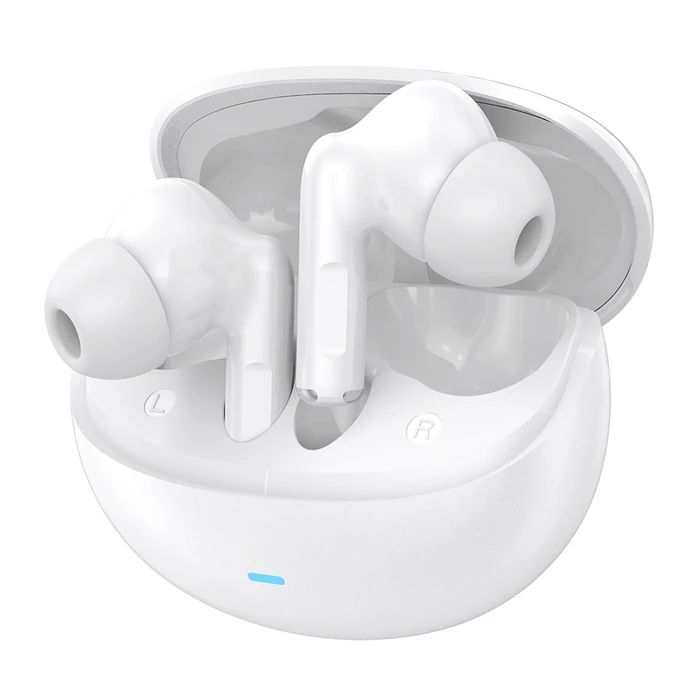 Celebrat W80 In-ear Bluetooth Handsfree Ακουστικά με Αντοχή στον Ιδρώτα και Θήκη Φόρτισης Λευκά