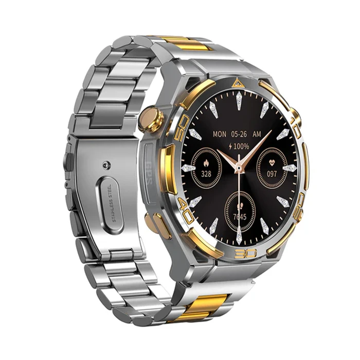 Blackview Smartwatch BT5.3 Multitask AMOLED Silver