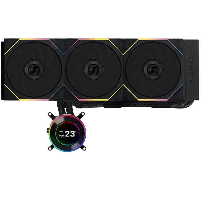 Υδρόψυξη Επεξεργαστή Lian Li HydroShift II LCD-C 360 RGB CL fan Black - AIO with CL ARGBs