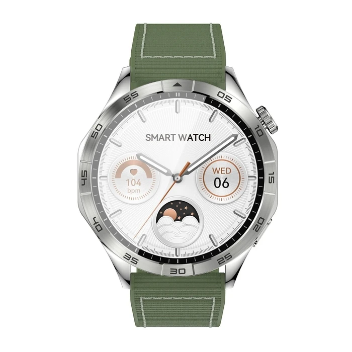 Smartwatch XO Watch4 AMOLED Αθλητικό Κλήσεων Πράσινο