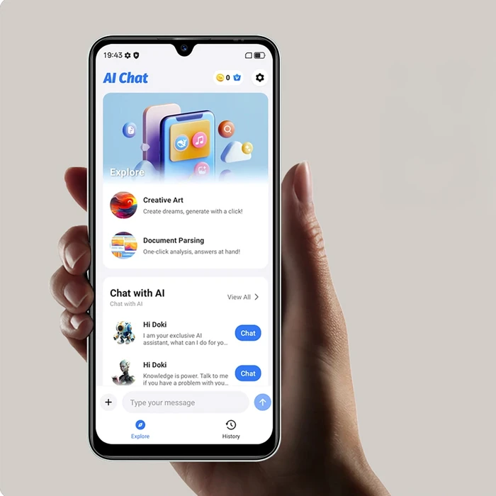 Blackview WAVE 7C Dual SIM (4GB+64GB) Arctic Blue - Κινητό Τηλέφωνο