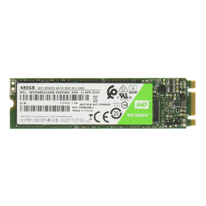 WD M.2 SATA III SSD Green 480GB
