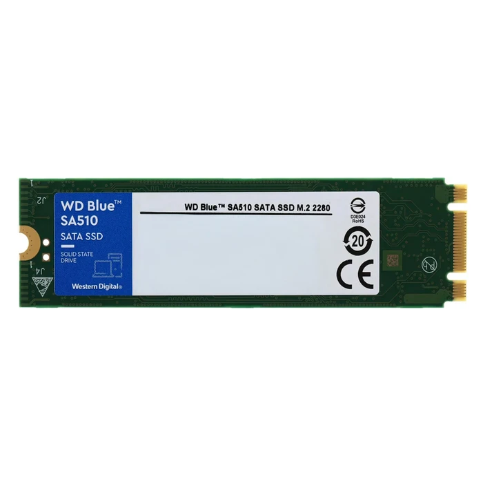 WD Δίσκος SSD M2 SATA III Blue SA510 500GB Factory Recertified