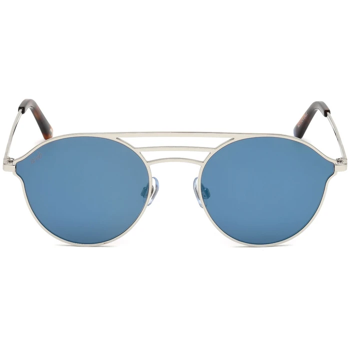 Unisex Γυαλιά Ηλίου Web We0207-16X (55/20/145 mm) Silver-Havana/Blue Mirror