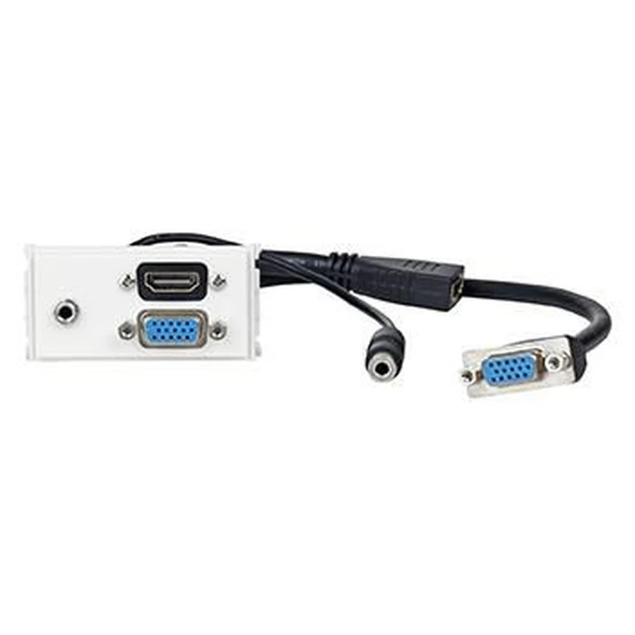 Vivolink Μετατροπέας HDMI / VGA / 3.5mm male σε HDMI / VGA / 3.5mm female Λευκό