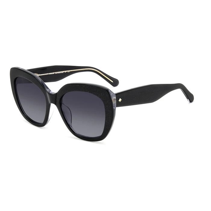 KATE SPADE Women's Sunglasses WINSLET GS807F (55/17/140) Black Acetate