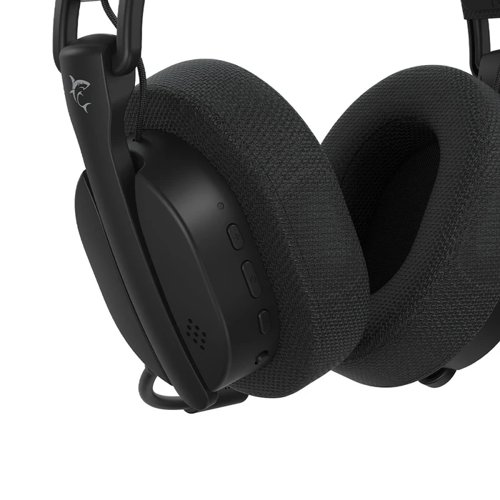 Gaming Headset White Shark 3-In-1 Wireless Foldable Wgh-2444 Firecrest Black