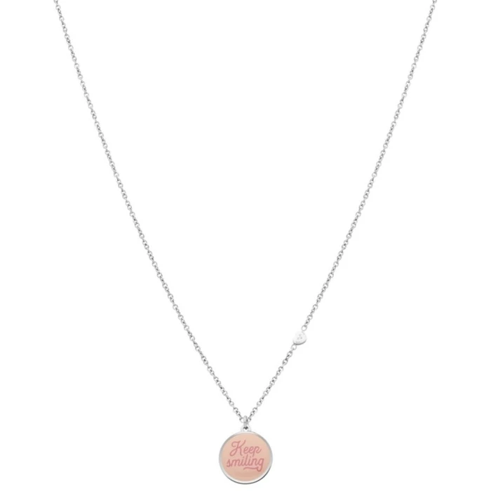 Γυναικείο Κολιέ Mr. Wonderful Wj20306 (60cm) από Ατσάλι Grey