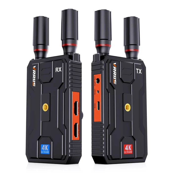 VRRIIS HDMI σύστημα ασύρματης μετάδοσης βίντεο WL097 Pro 4K 2 4 5GHz έως 400m