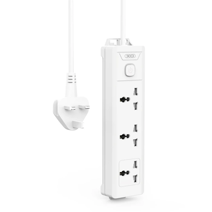 Πολύπριζο Ασφαλείας XO WL17 (UK) long row 3AC socket with switch