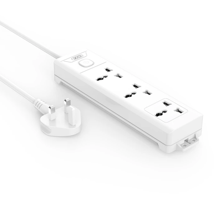 Πολύπριζο Ασφαλείας XO WL17 (UK) long row 3AC socket with switch