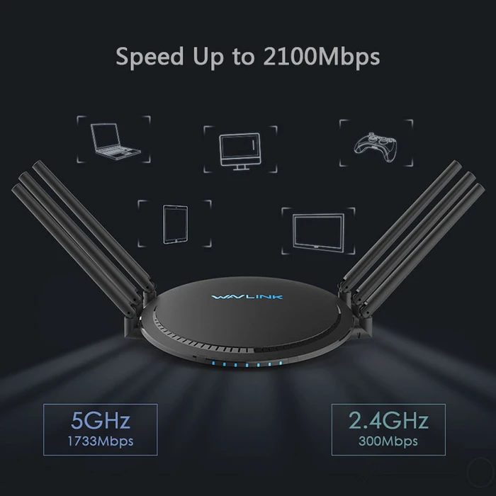 Router Wavlink CONCURRENT DUAL BAND AC2100MBPS Wireless GIGABIT+USB3.0