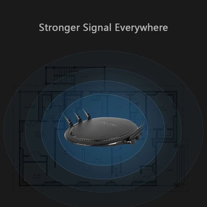 Router Wavlink CONCURRENT DUAL BAND AC2100MBPS Wireless GIGABIT+USB3.0