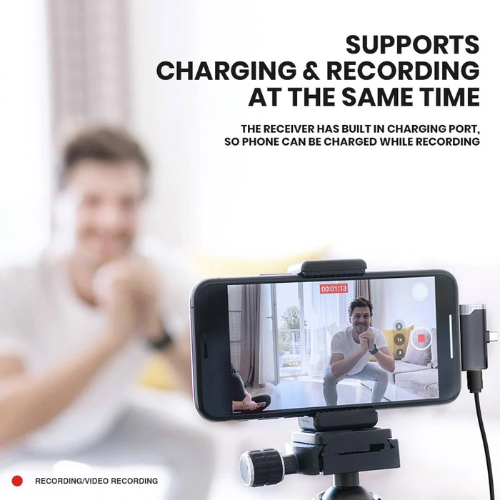 Μικρόφωνο Sonic Gear Wireless Clip-On Black