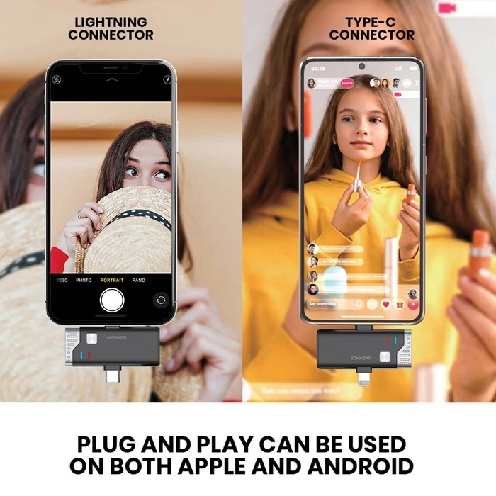 Μικρόφωνο Sonic Gear Wireless Clip-On Black