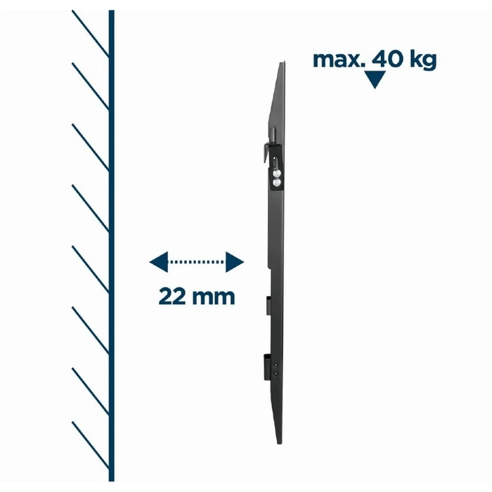 Βάση Τηλεόρασης Gembird WALL Fixed 37'-70'