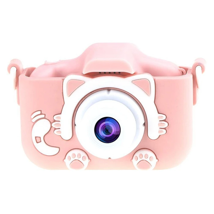 Παιδική Φωτογραφική Μηχανή Wowkids C05 με 2" Οθόνη, 8Mp, Ροζ